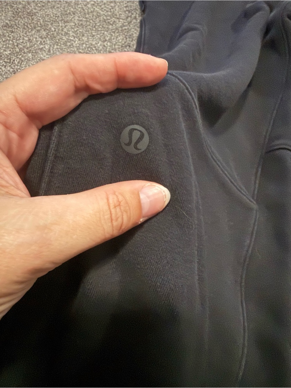 Lululemon Black Drawstring Sweatpants Sz L - Picture 4 of 5